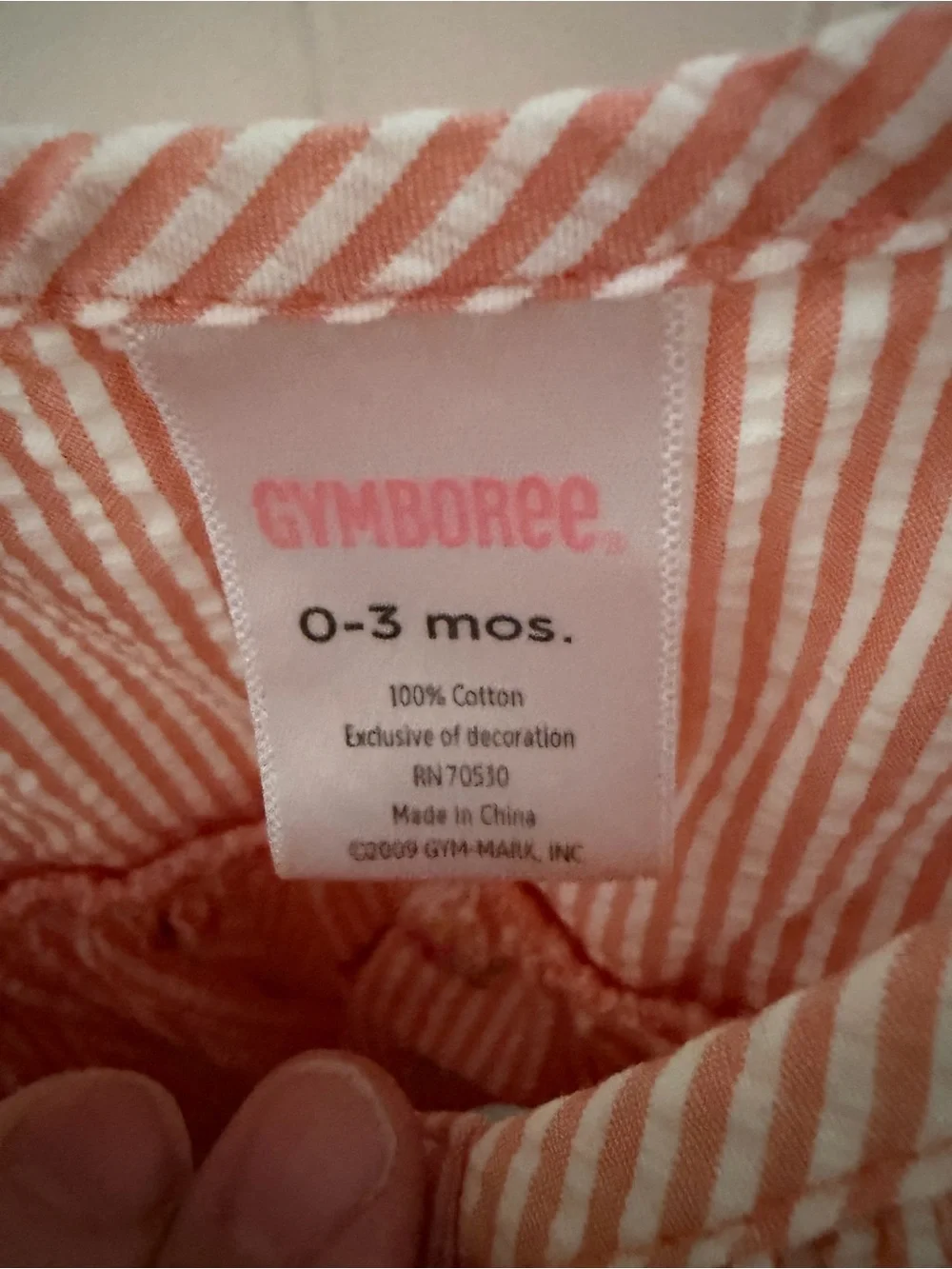 Gymboree adorable peach